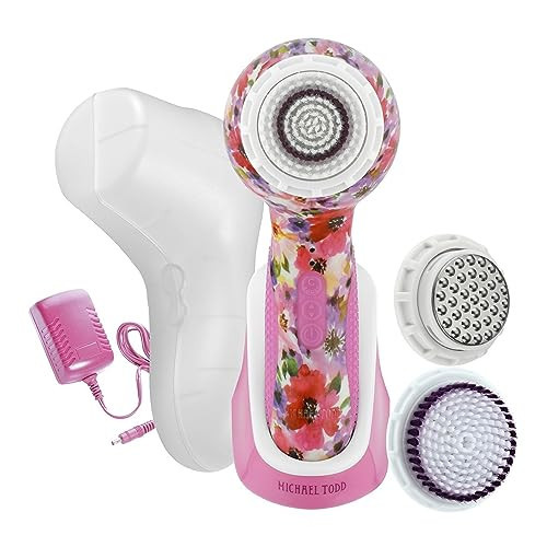 Michael Todd Beauty - Soniclear Elite - Facial Cleansing Brush System - 6-Speeds - Face Cleansing Brush & Exfoliating Body Scrubber | Amazon (US)