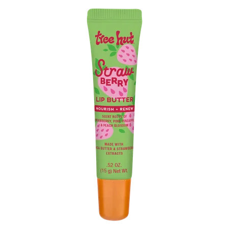 Tree Hut Strawberry Sugarlips Lip Butter with Shea Butter, 0.52 oz | Walmart (US)