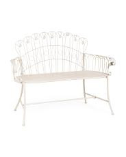 47.5x36x18 Outdoor Toulouse 1275 Hearts Iron Garden Bench | TJ Maxx