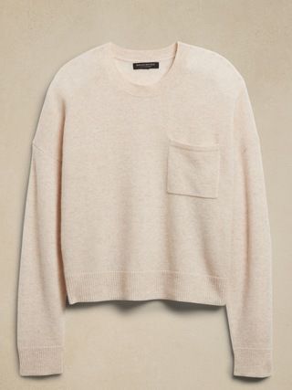 Cropped Cashmere Sweater | Banana Republic (US)