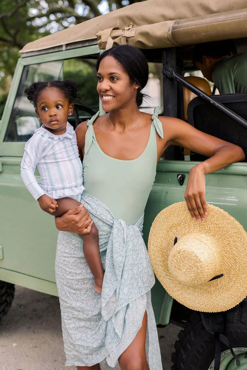 slate floral pareo | minnow