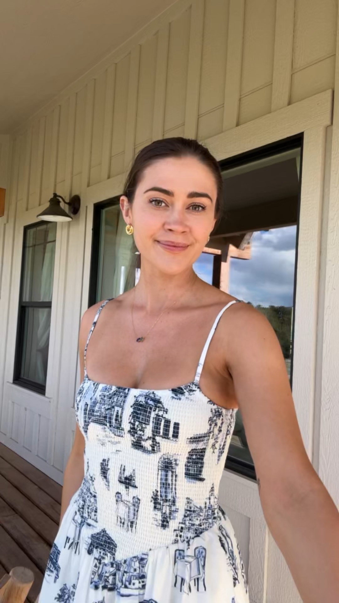 Abercrombie dress on sale for $70! Size xxs. Blush and mascara are from NARS, brow pencil from rms beauty, and tinted serum is Typology 

#LTKSaleAlert #LTKBeauty #LTKFindsUnder100