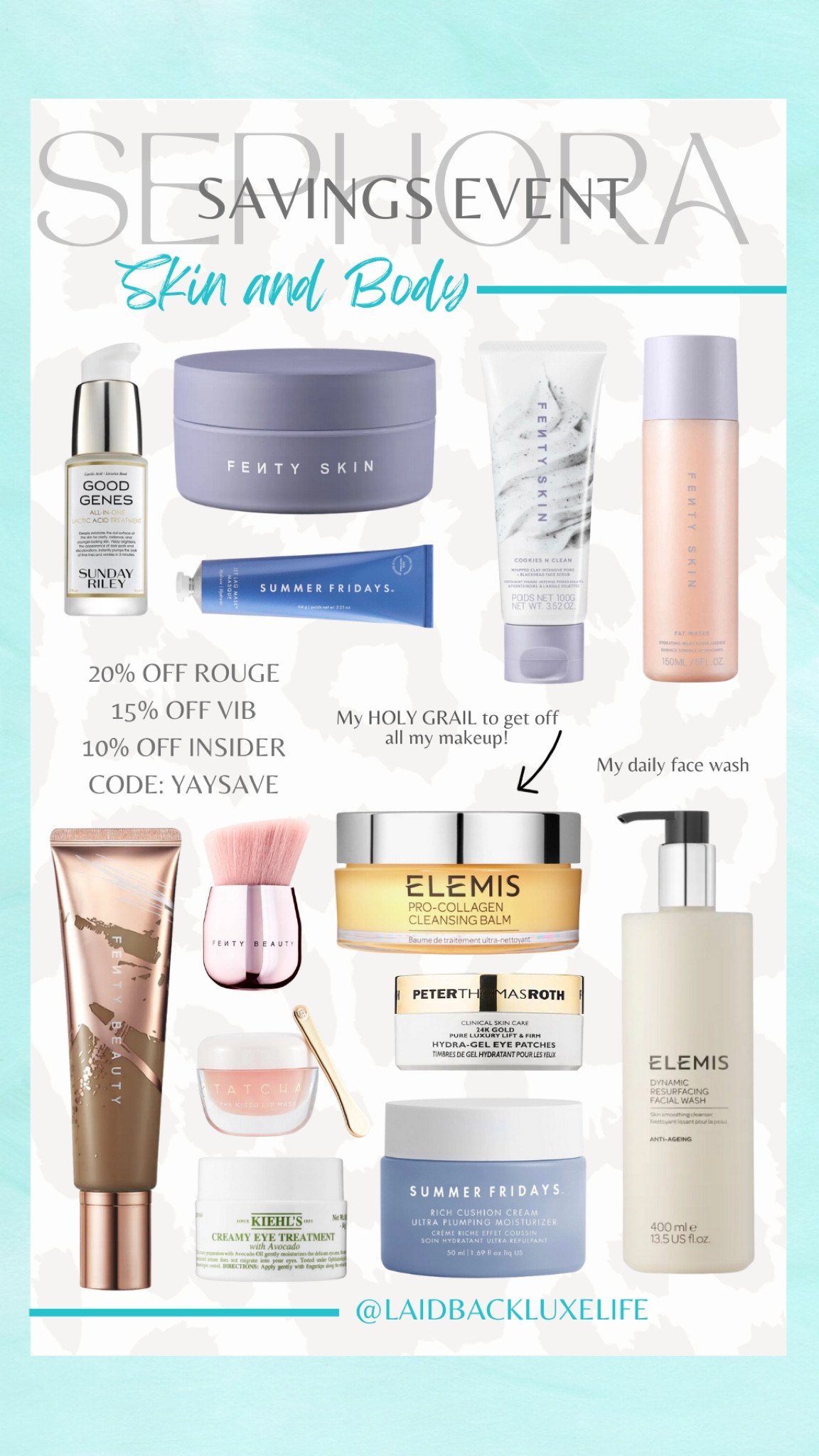 Sephora Savings Event is happening now! All tiers can shop on 4/9 - 4/15! Save 10-20% off depending on your tier with code YAYSAVE, All Sephora Collection is 30% off for all tiers! Sephora Sale, Sephora must haves, Sephora favorites, Sephora bestsellers, Sephora beauty, skincare must haves, Spring 2024, #LaidbackLuxeLife 

Shades:
✨FB body sauce ‘Agave Spice’

Follow me for more fashion finds, beauty faves, lifestyle, home decor, sales and more! So glad you’re here!! XO, Karma

#LTKsalealert #LTKbeauty #LTKxSephora