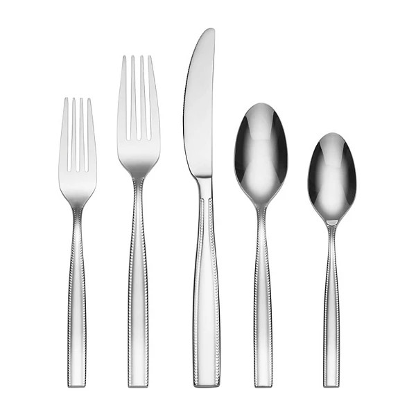 Food Network Willow 45-Piece Flatware Set | Kohl's