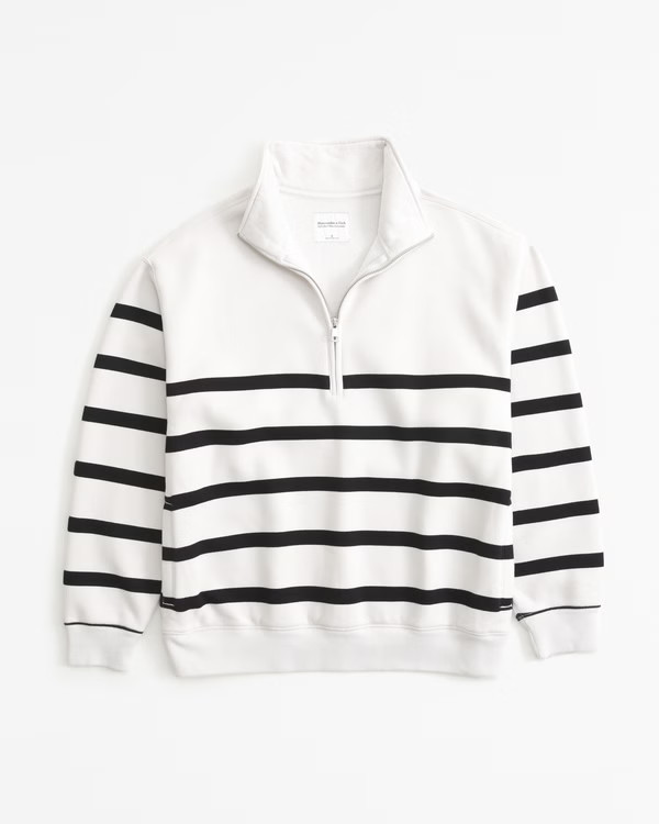 Essential Vintage Sunday Half-Zip | Abercrombie & Fitch (US)