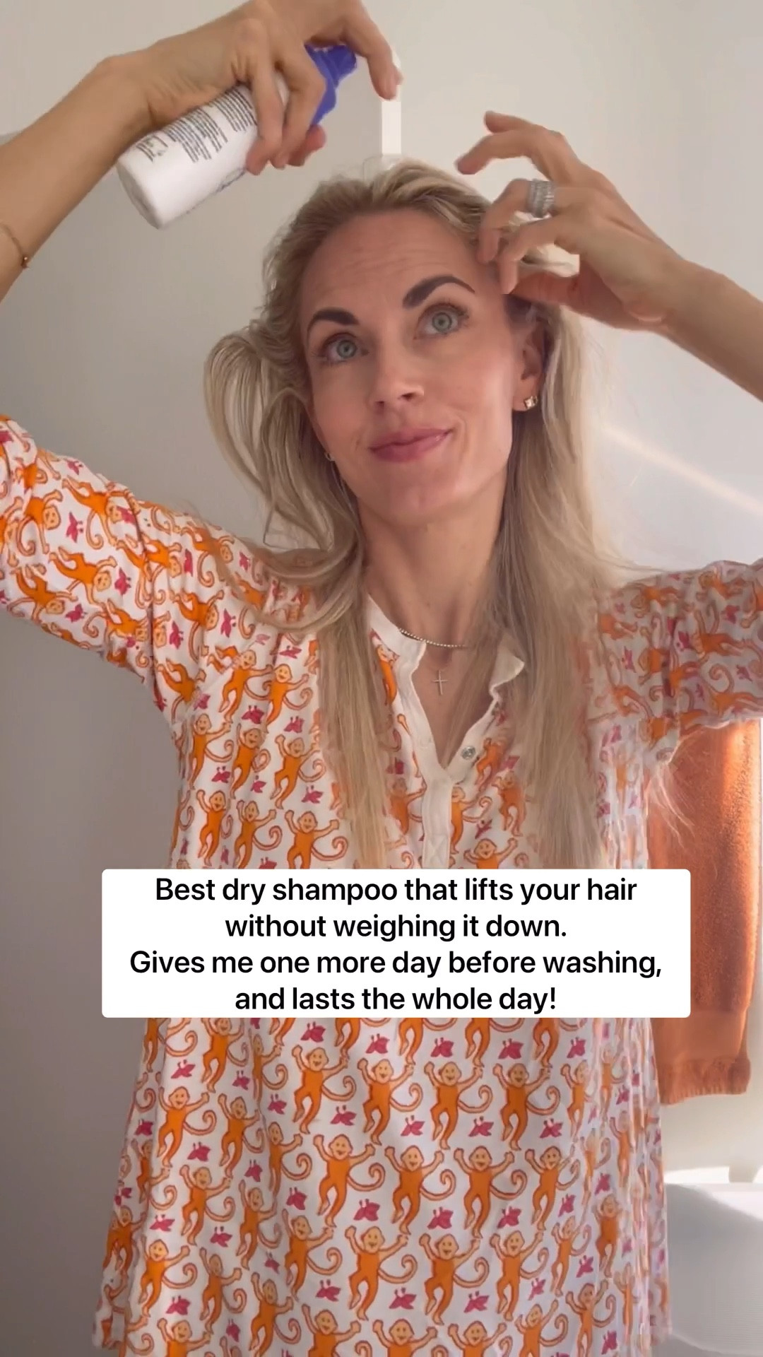 Best dry shampoo I have ever found!!!

I have thin hair that can’t take much product or it instantly looks weighted down and greasy. But this dry shampoo actually lifts my hair and makes it look clean, refreshed and volumized. I’m so impressed, and while it isn’t a miracle worker that will give you countless days before your next wash, it will give you one more day of good hair! Highly recommend! 

#LTKBeauty #LTKselfcare #LTKCyberWeek