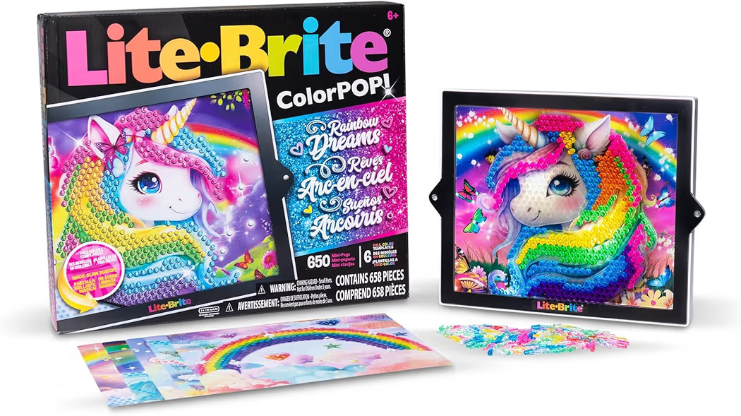 Lite-Brite Color Pop Rainbows Edition | Amazon (US)