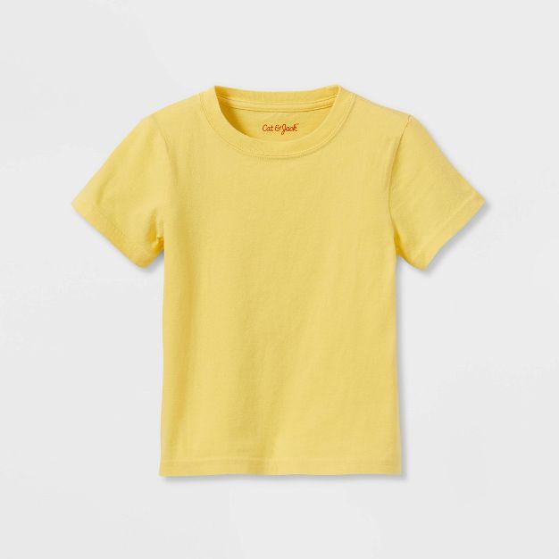 Toddler Solid Washed Short Sleeve T-Shirt - Cat & Jack™ | Target