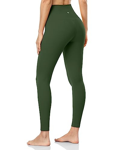 HeyNuts Pure&Plain Workout Pro/Yoga Pro 7/8 Athletic Leggings for Women, High Waisted Compression... | Amazon (US)