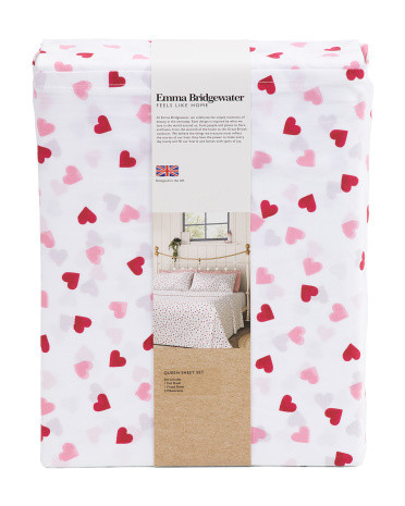 Hearts Sheet Set | TJ Maxx