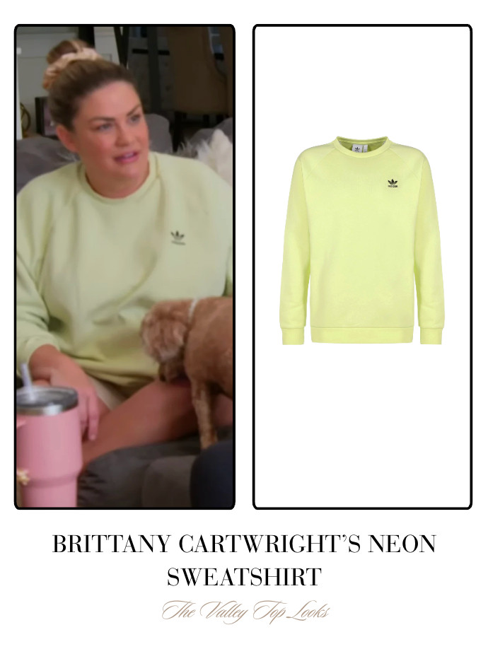  Brittany Cartwright's Neon Sweatshirt 

 