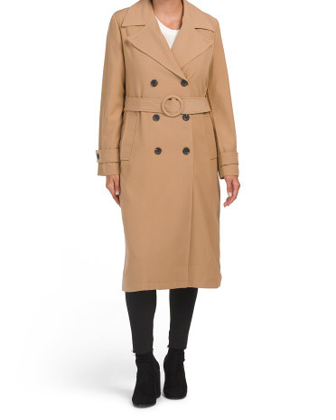 Crepe Duster Trench Coat | TJ Maxx