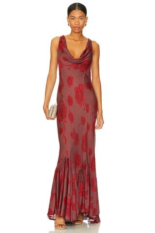 Free People x Revolve Zelda Maxi in Red Combo from Revolve.com | Revolve Clothing (Global)