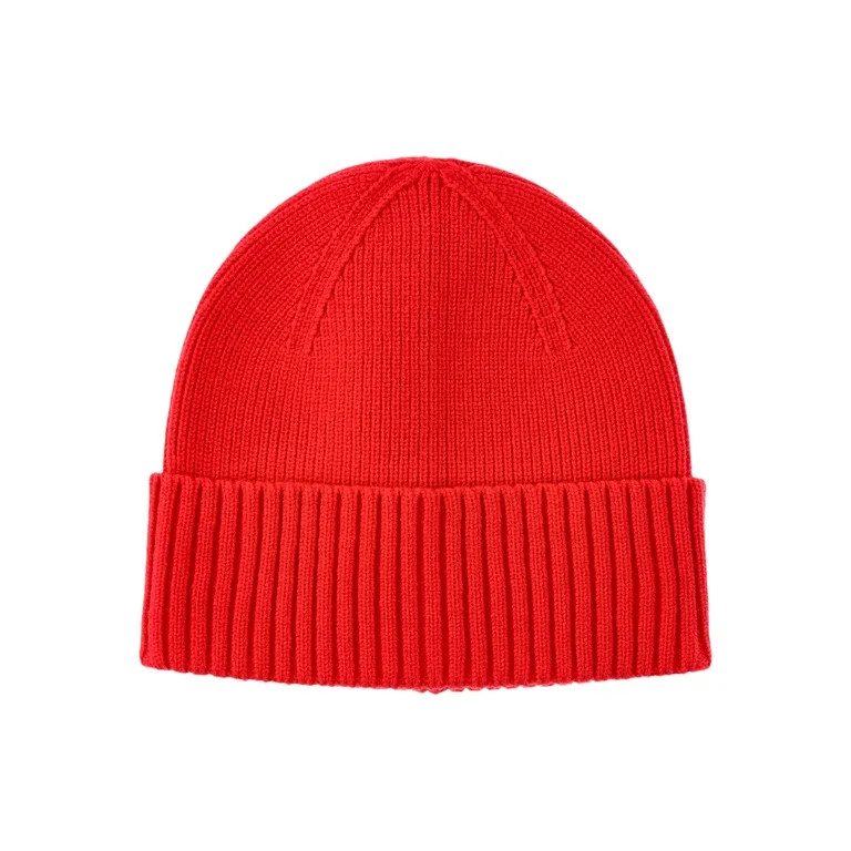Time and Tru Women's Coordinate Beanie, One Size Fits Most, Brilliant Red - Walmart.com | Walmart (US)