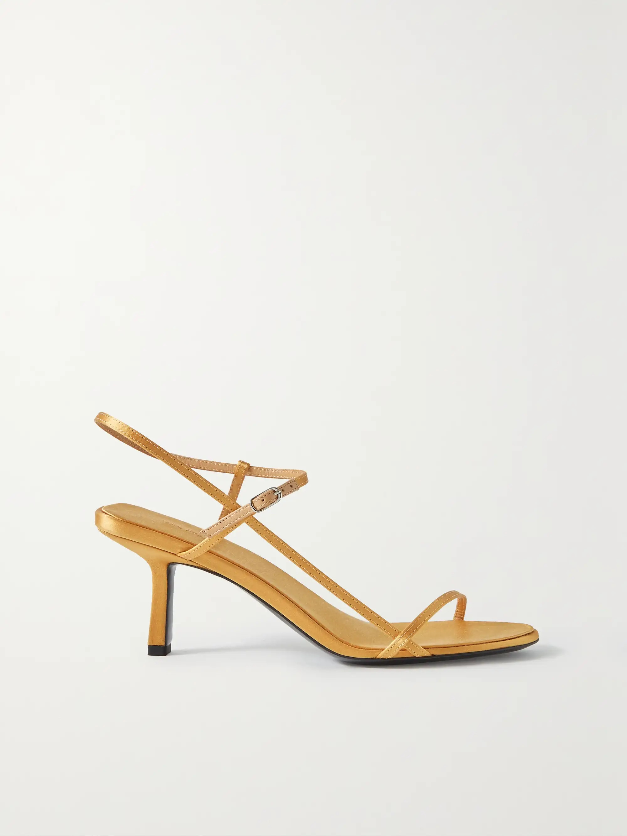Bare satin sandals | NET-A-PORTER (US)