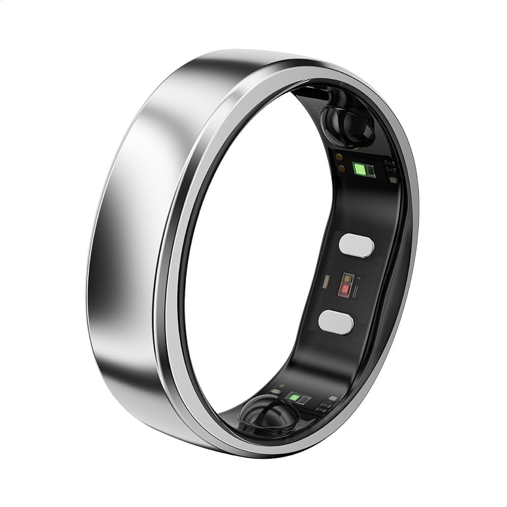 RingConn Gen 2 Air, Ultra-schmaler AI-Smart Ring, 10-Tage Akkulaufzeit, Schlaf/Stress/HR-Tracker,... | Amazon (DE)