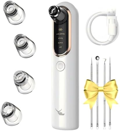 Yccu Blackhead Remover Vacuum Blackhead Vacuum Remover Pore Extractor Blackhead Remover Tool Blac... | Amazon (US)