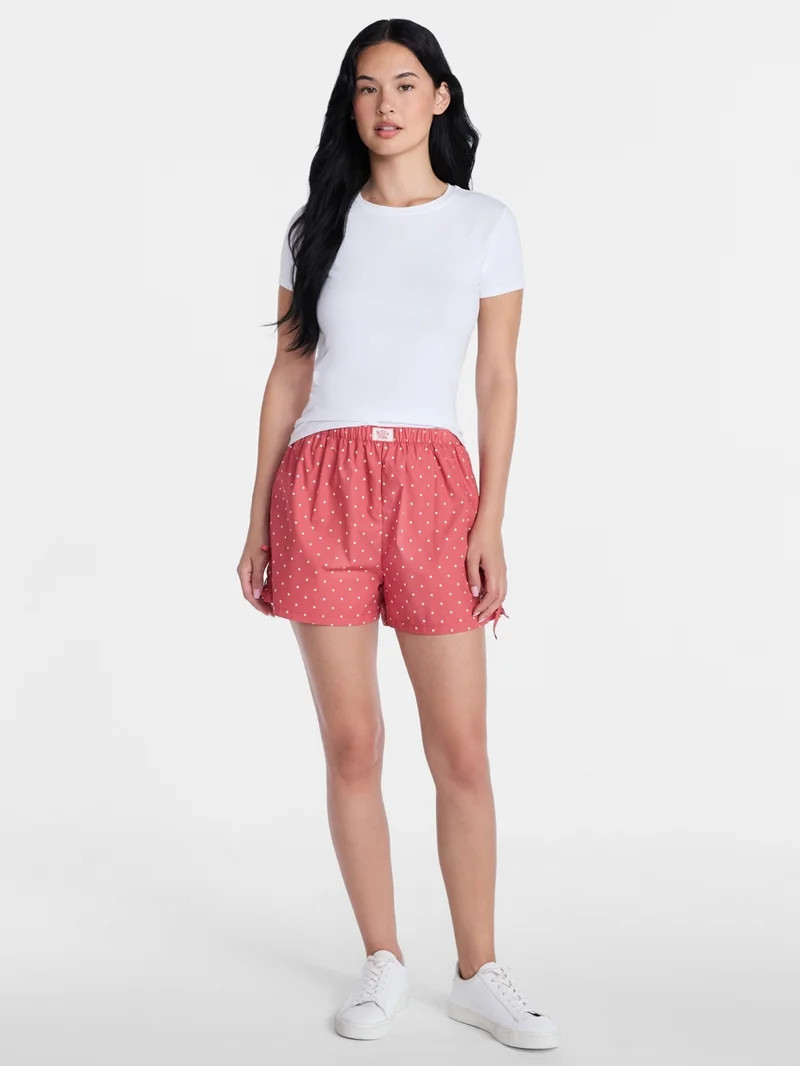 Winnie the Pooh Women's Polka Dot Boxer Shorts, Sizes XXS-XXL | Walmart (US)