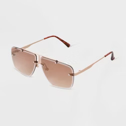 Women's Tortoise Print Metal Aviator Sunglasses - Universal Thread™ | Target