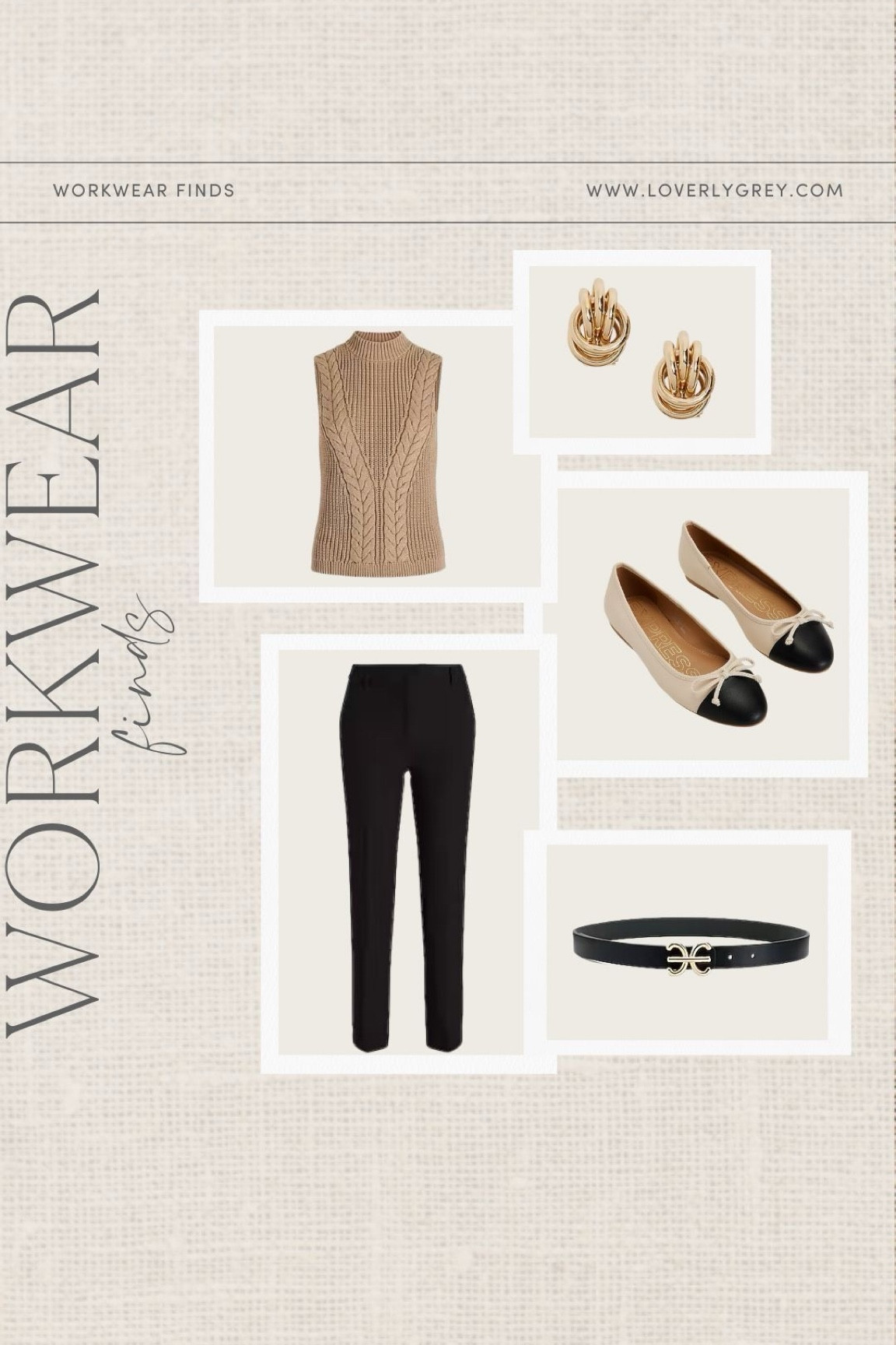 Loverly Grey Express workwear finds. I love these cap toe ballet flats and gold earrings. 

#LTKworkwear #LTKstyletip #LTKSeasonal