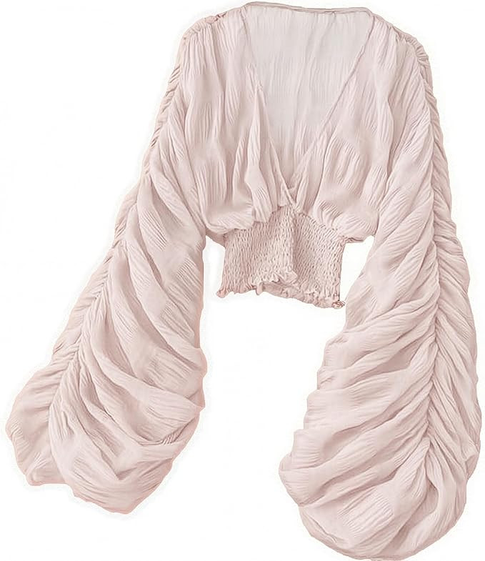 CUTEGAL Bell Sleeve Tops for Women Dressy Tops for Evening Wear Sexy Party Lace Blouses | Amazon (US)