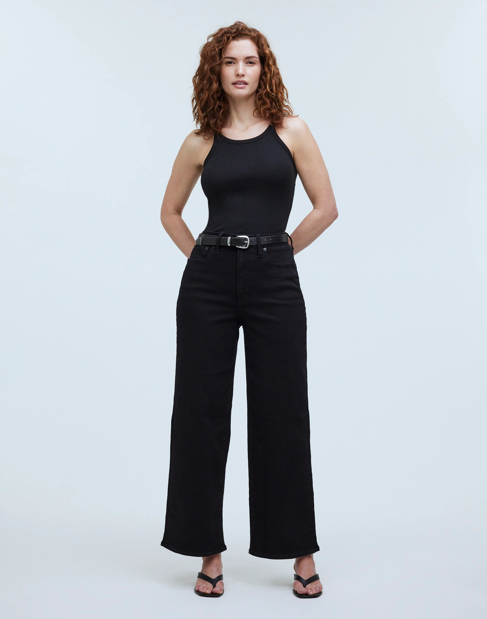 The Curvy Perfect Vintage Wide-Leg Jean | Madewell | Madewell