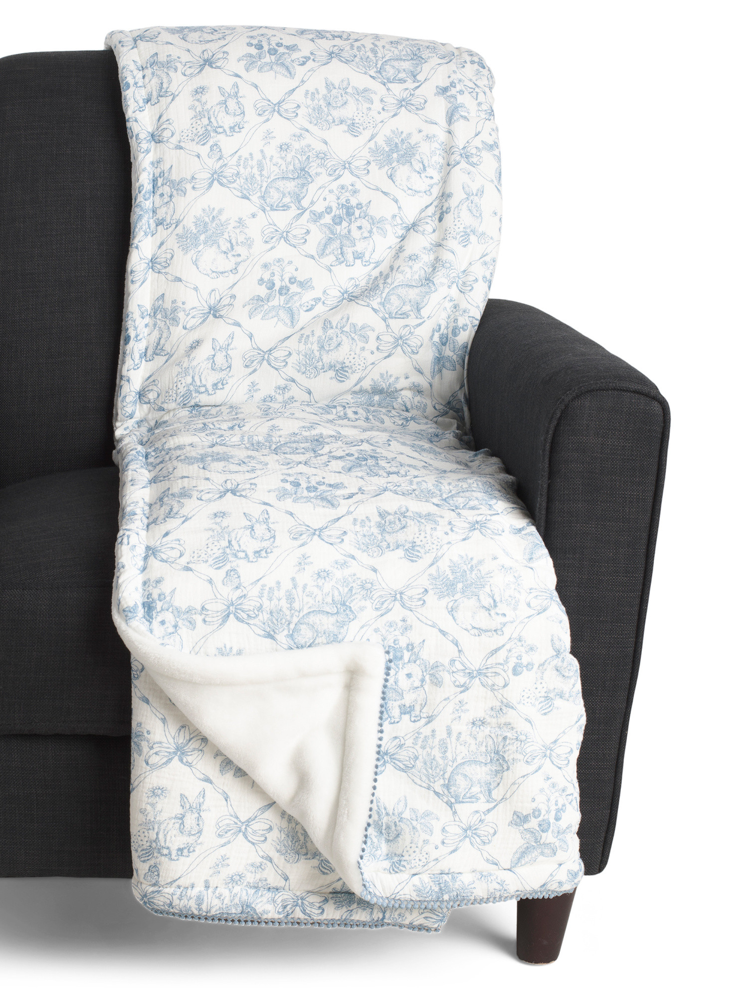 Bunny Bow Park Throw | Pillows & Decor | Marshalls | Marshalls