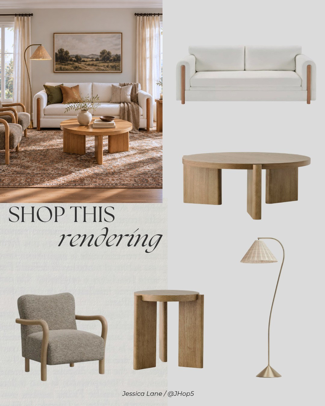 Warm wood, cozy textures, and earthy accents 🤍 A welcoming living room featuring Hearth & Hand with Magnolia furniture and lighting from Target.#TargetFinds #HearthAndHand #LivingRoomInspo #EarthToneDecor

#LTKHome #LTKSeasonal