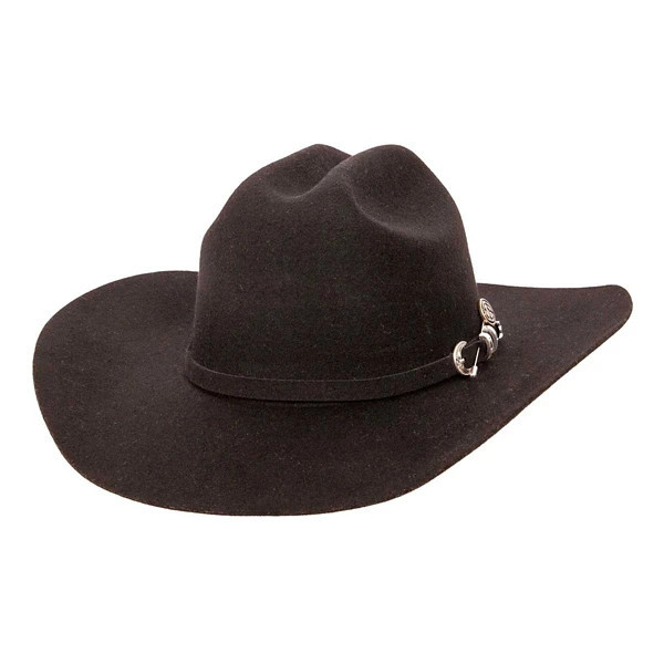 Men's American Hat Makers Cattleman Western Felt Cowboy Hat Medium Black | Scheels