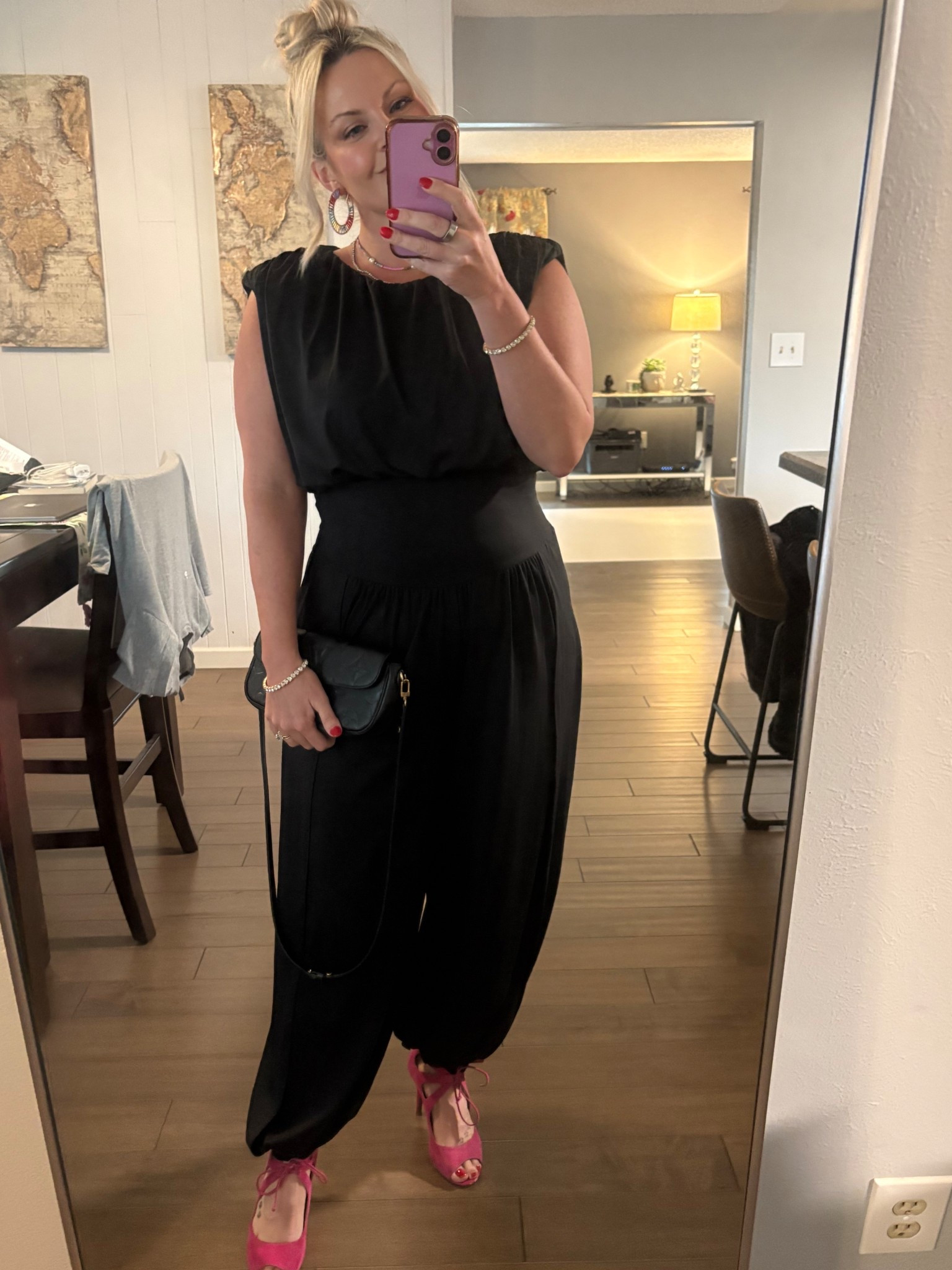 Love a good jumpsuit and this one is perfect! Cinched at the waist with a cuff leg and openings up the side of the legs. I'm 5'4 and the length is perfect!

Jumpsuit. Graduation outfit. Date night outfit. GNO outfit. Summer 2026 outfit

Follow my LTK @EmilyAnneGardnerdeMendez on the @shop.LTK app to view this post and get my exclusive app-only content!

#liketkit #LTKootd #LTKgrwm #LTKdayinmylife
@ltk 

#LTKSaleAlert #LTKgrwm #LTKootd