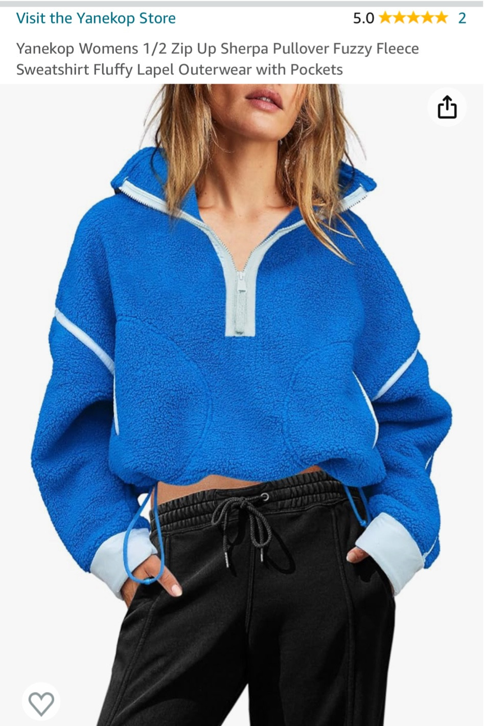 Amazon pullover top 

#LTKGiftGuide #LTKfindsunder50 #LTKfitness