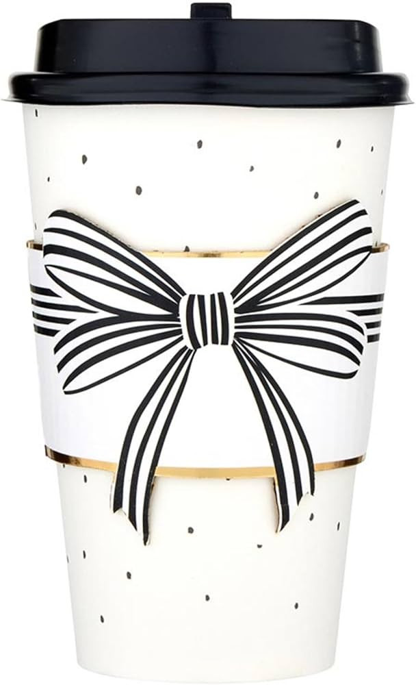 Santa Barbara Design Studio Paper To-Go Cup Set - 8-Count Disposable Coffee Cups with Lids and Sl... | Amazon (US)