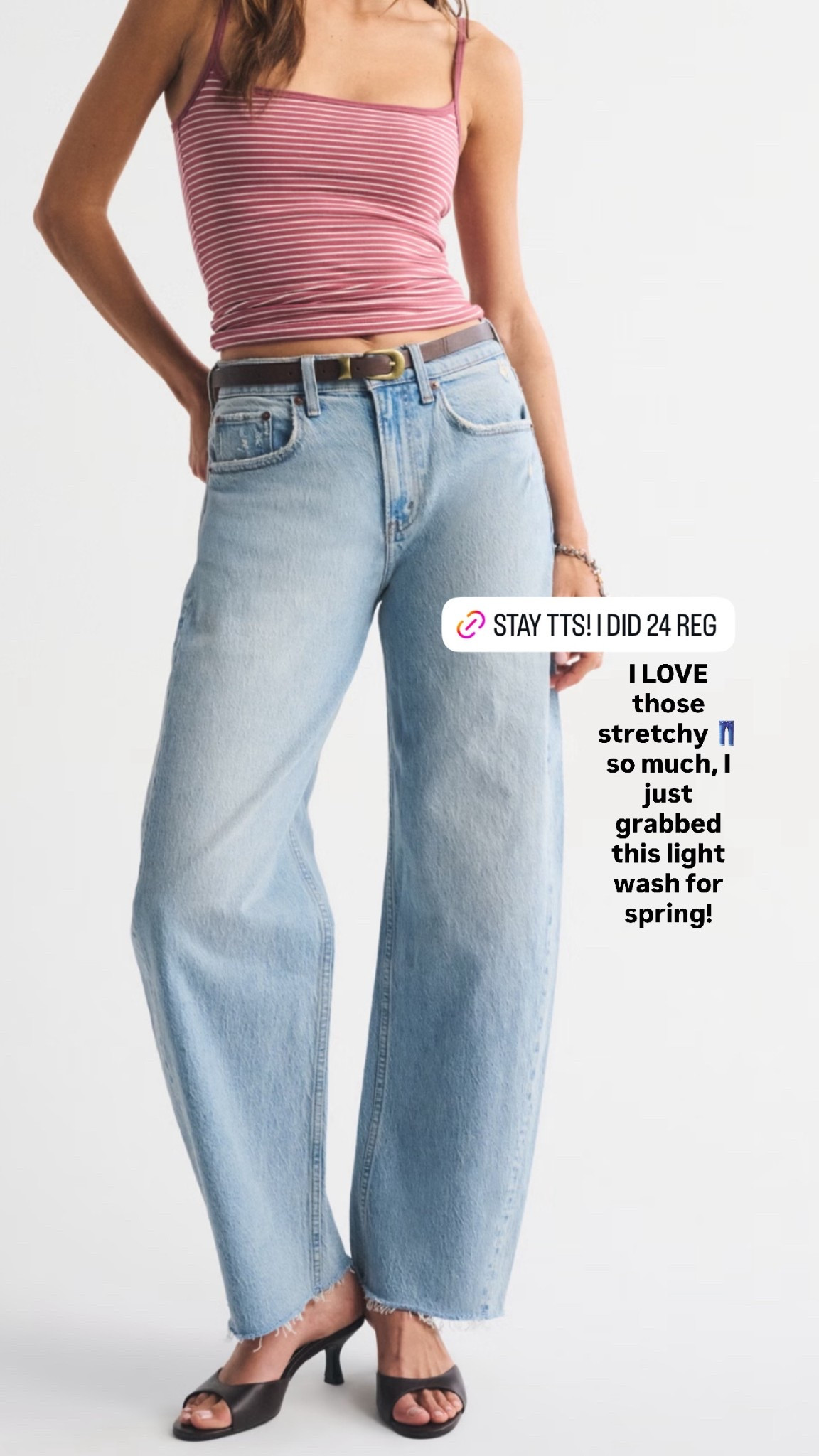 Obsessed with these new Abercrombie jeans!!! 

#LTKgrwm #LTKootd