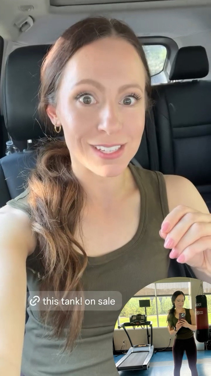 So comfortable in this tank! The cut around the shoulders is so flattering and they have so many colors on SALE 🙌🏻

#LTKootd #LTKdayinmylife #LTKfitnessgoals