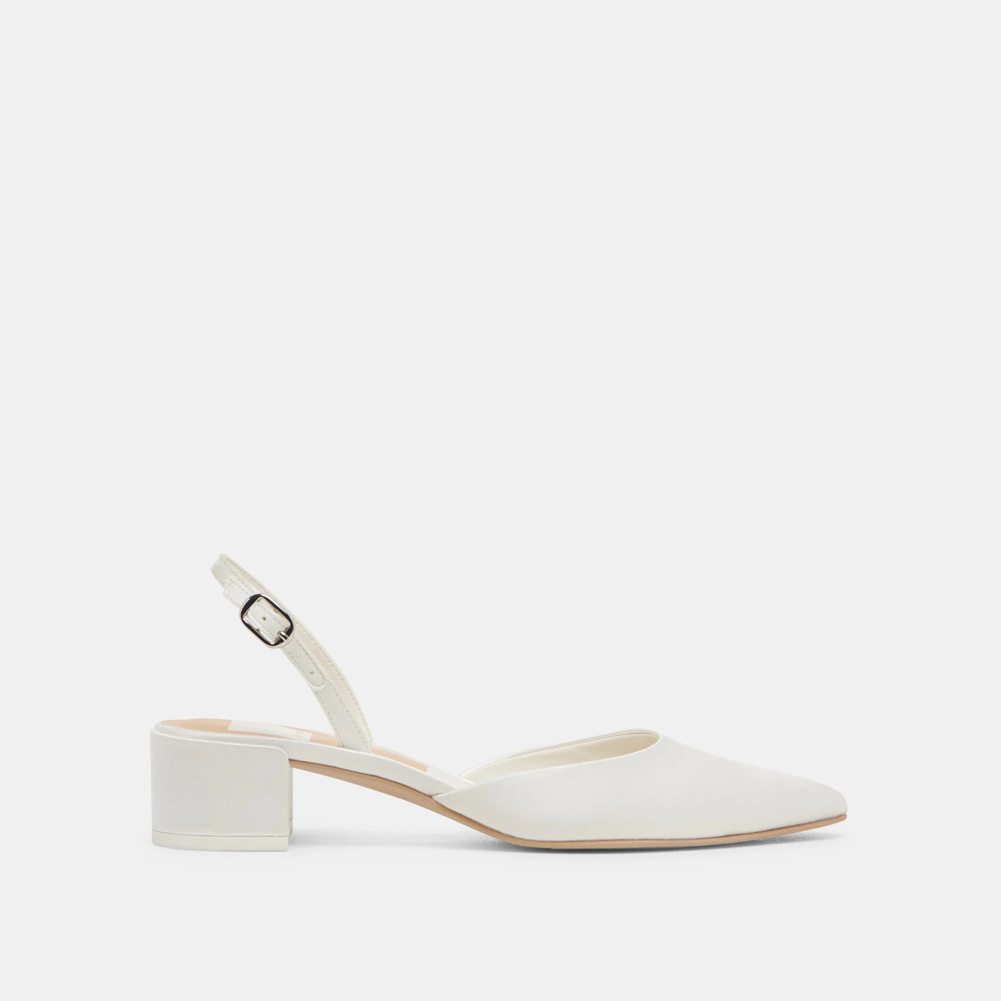 Carel Heels True White Satin - Re:Vita | DolceVita.com