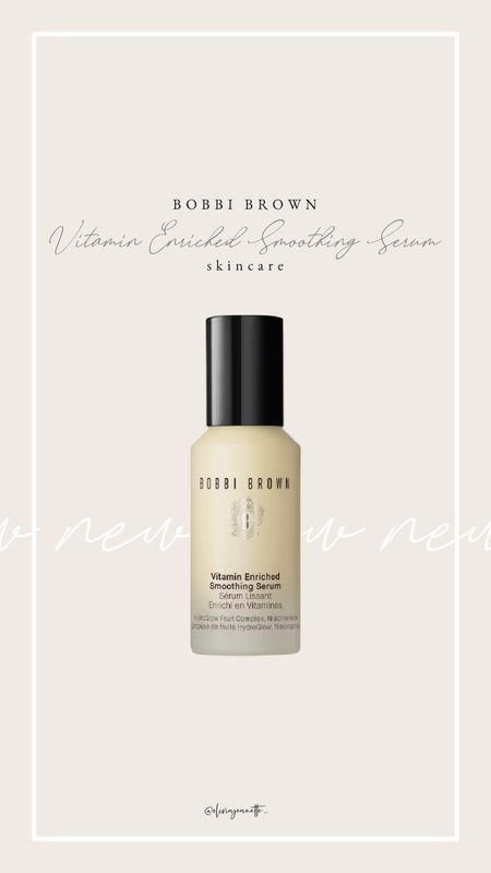 Newest arrival from Bobby Brown! Vitamin Enriched Soothing Serum that goes great for day or night! 