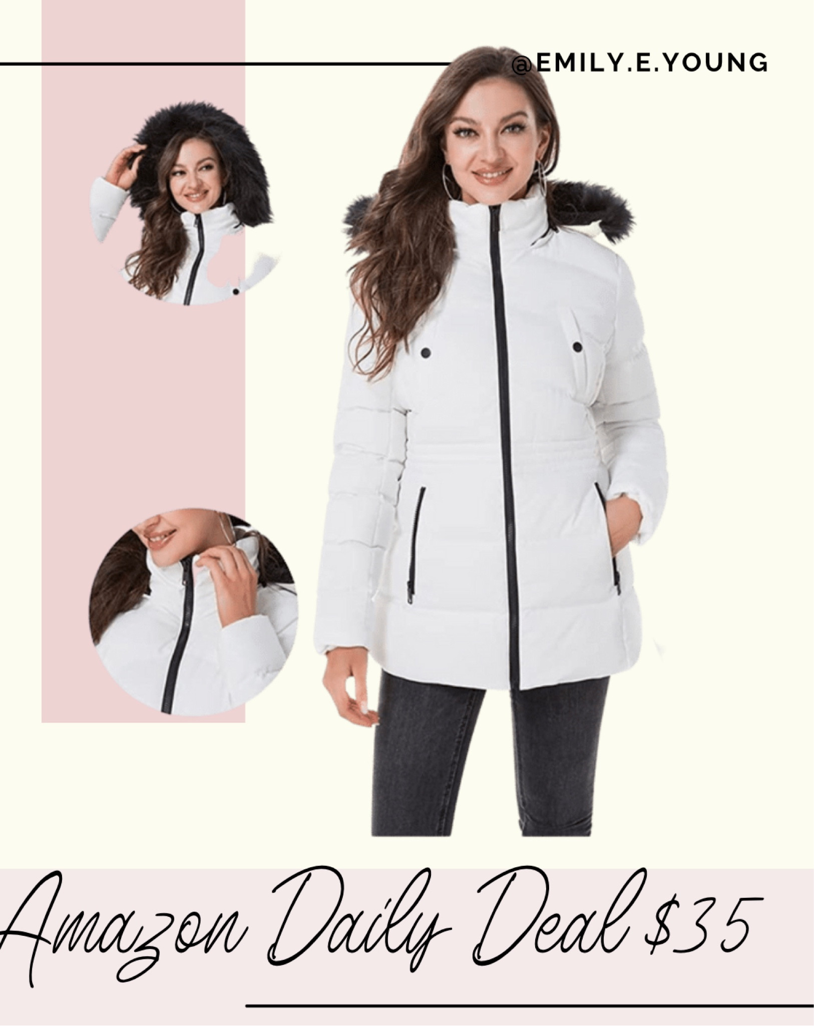 Amazon daily deal, puffy coat, winter coat, gift idea 50% off with code 359GFS4V

#LTKCyberweek #LTKSeasonal #LTKGiftGuide