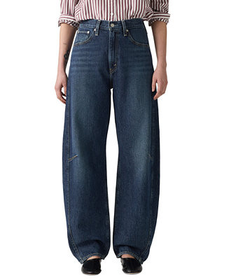 Women's Cinch High-Rise Barrel-Leg Jeans | Macy's