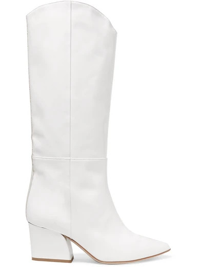 Logan patent-leather knee boots | NET-A-PORTER (US)