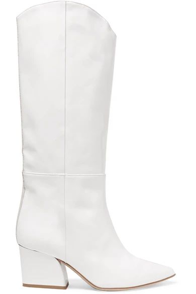 Logan patent-leather knee boots | NET-A-PORTER (US)