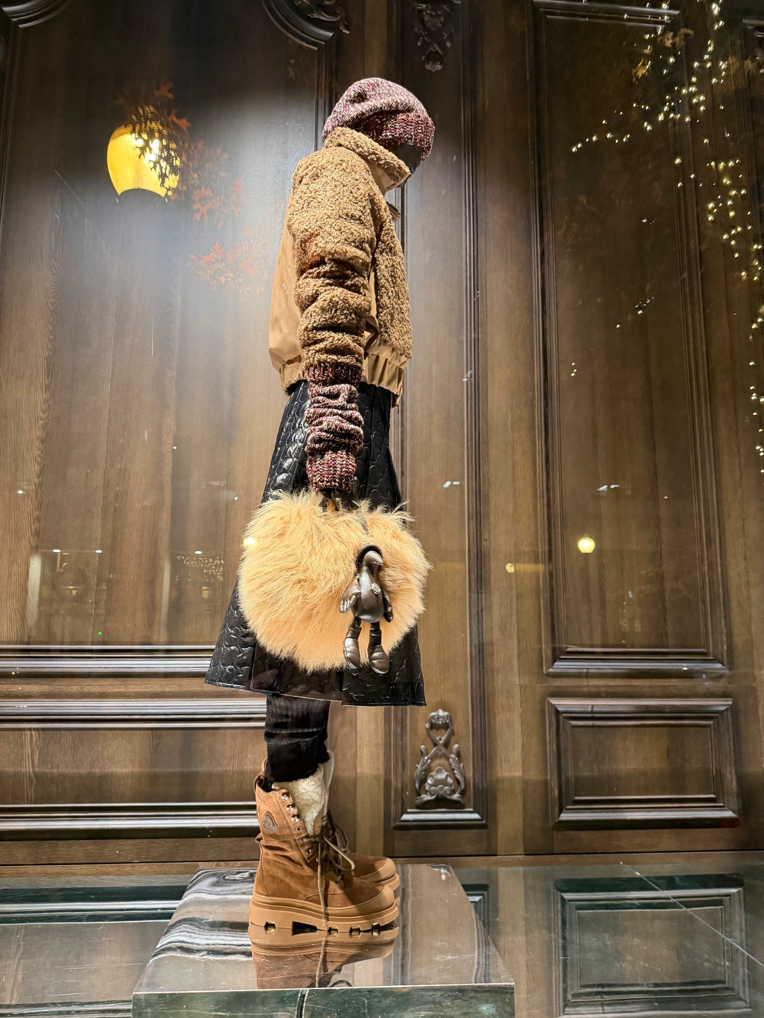 I took the picture for the cute charm but in the process got obsessed with this Moncler A-line quilted skirt! What a stapler piece this could be!

#LTKSaleAlert #LTKMidsize #LTKSeasonal