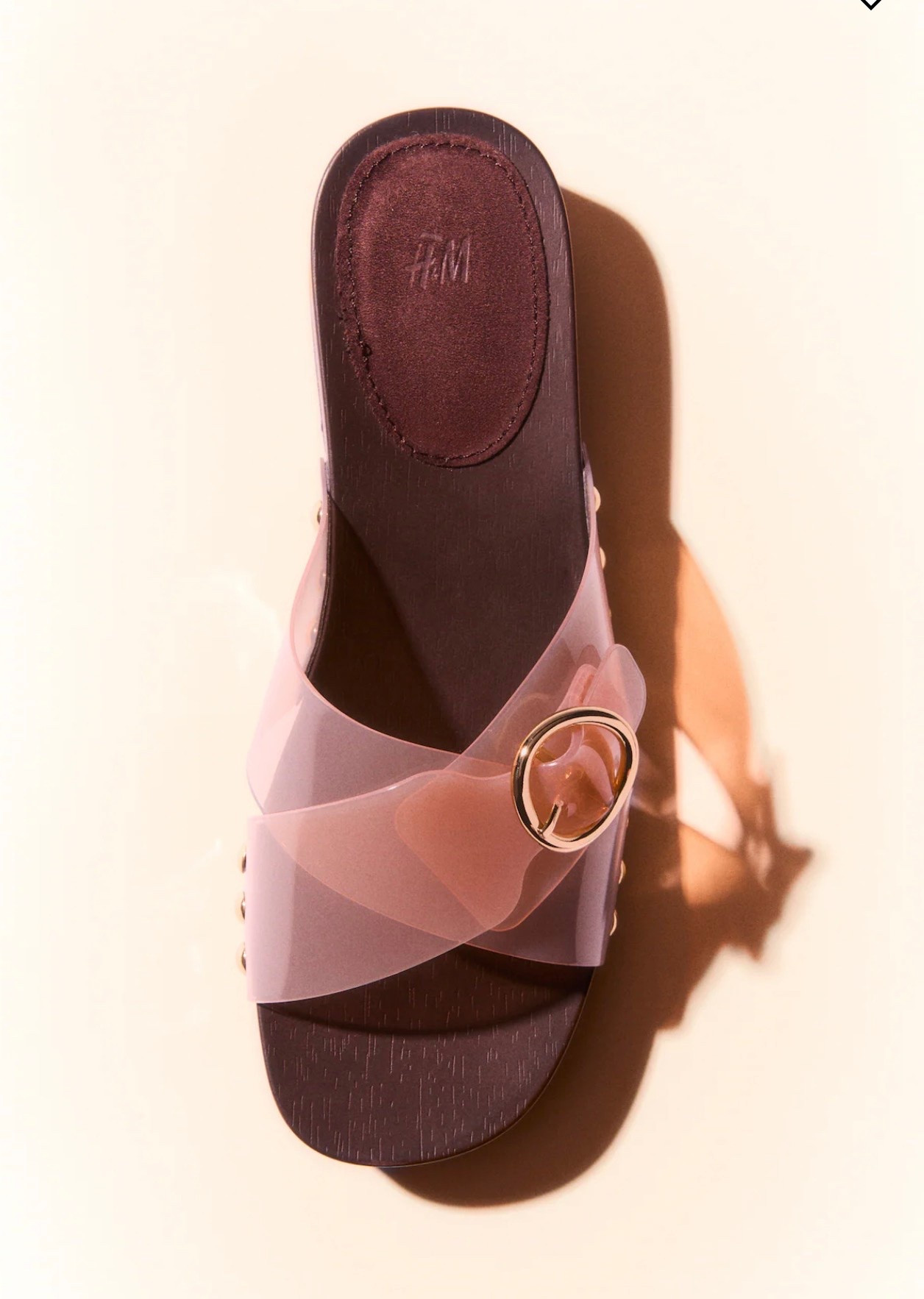 H&M SANDALS

Clog-inspired sandals. Square toes, foot straps with metal studs at sides, and thick, wood-look soles

#LTKSeasonal #LTKTravel #LTKWorkwear