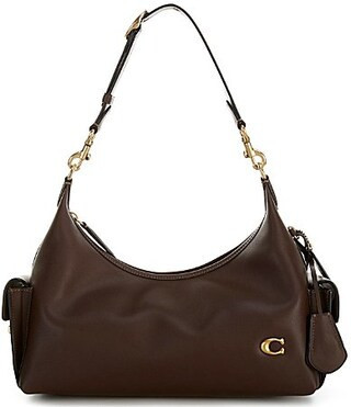 COACH Juliet Pocket 30 Shoulder Bag - Maple | Dillard's