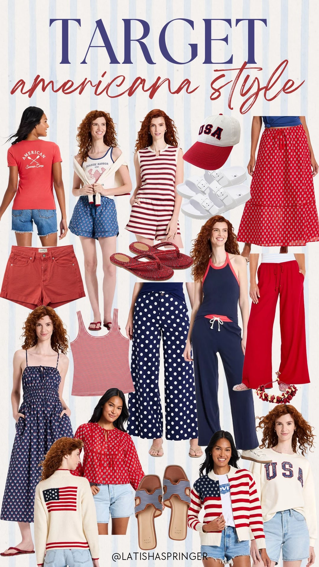 Target Americana collection! Summer style must haves!

#targetfinds

Target finds. Target fashion. Target new arrivals. Target Americana style. Target red white blue. Target 4th of July outfit.

#LTKSeasonal #LTKootd #LTKgrwm
