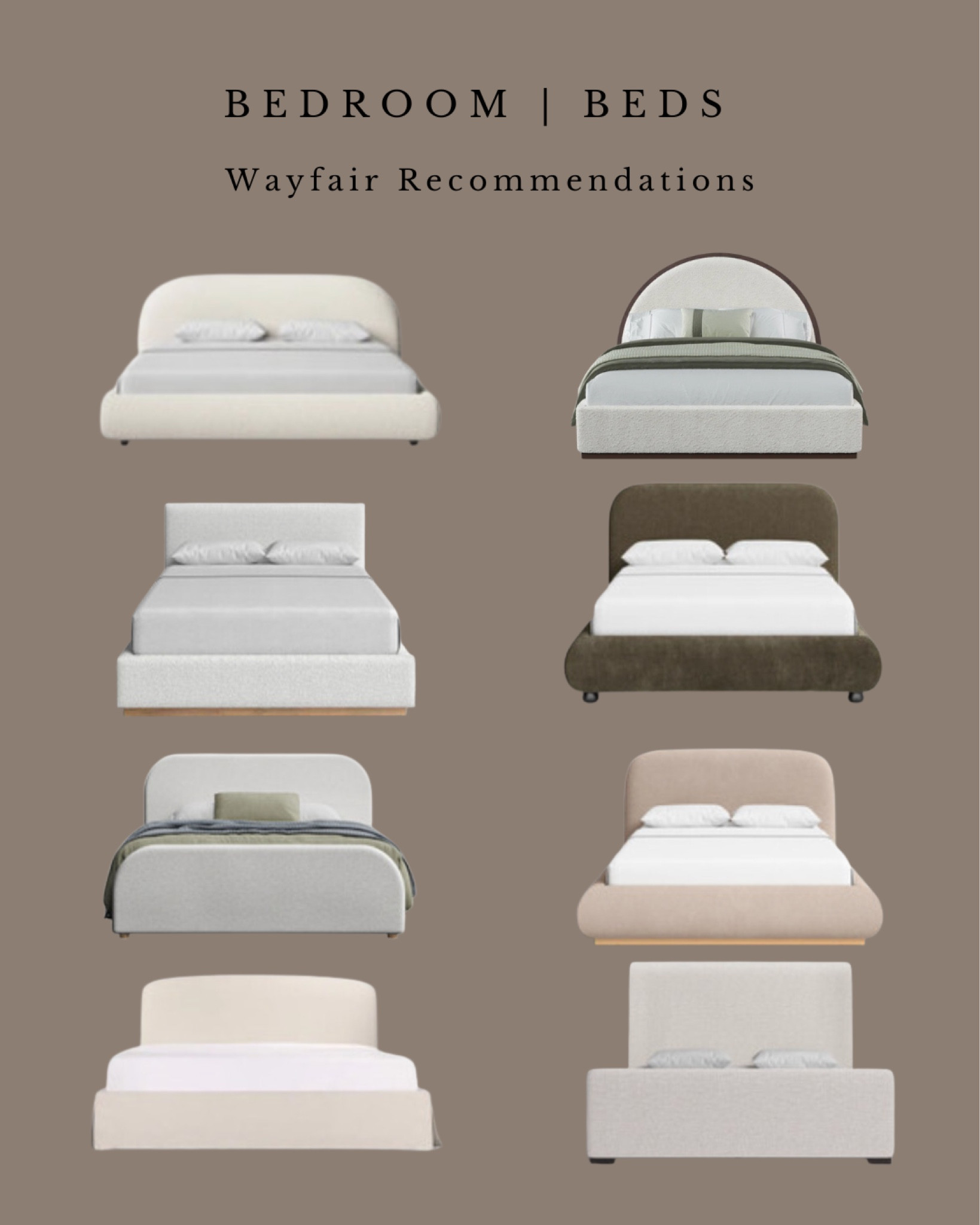 Wayfair Bed Recommendations! 

#LTKHome