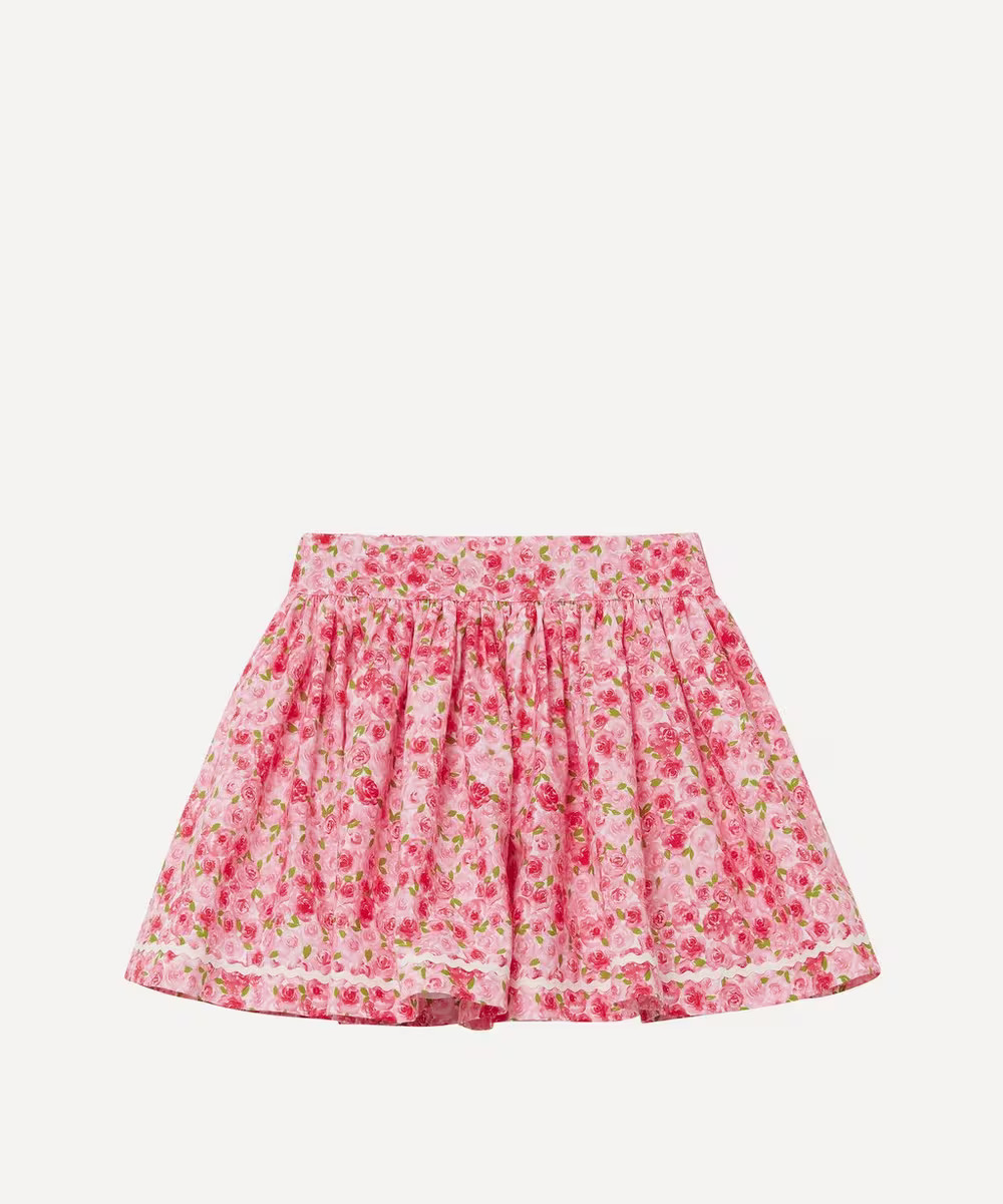 Rose Ric Rac Skirt 2-5 Years | Liberty London (UK)