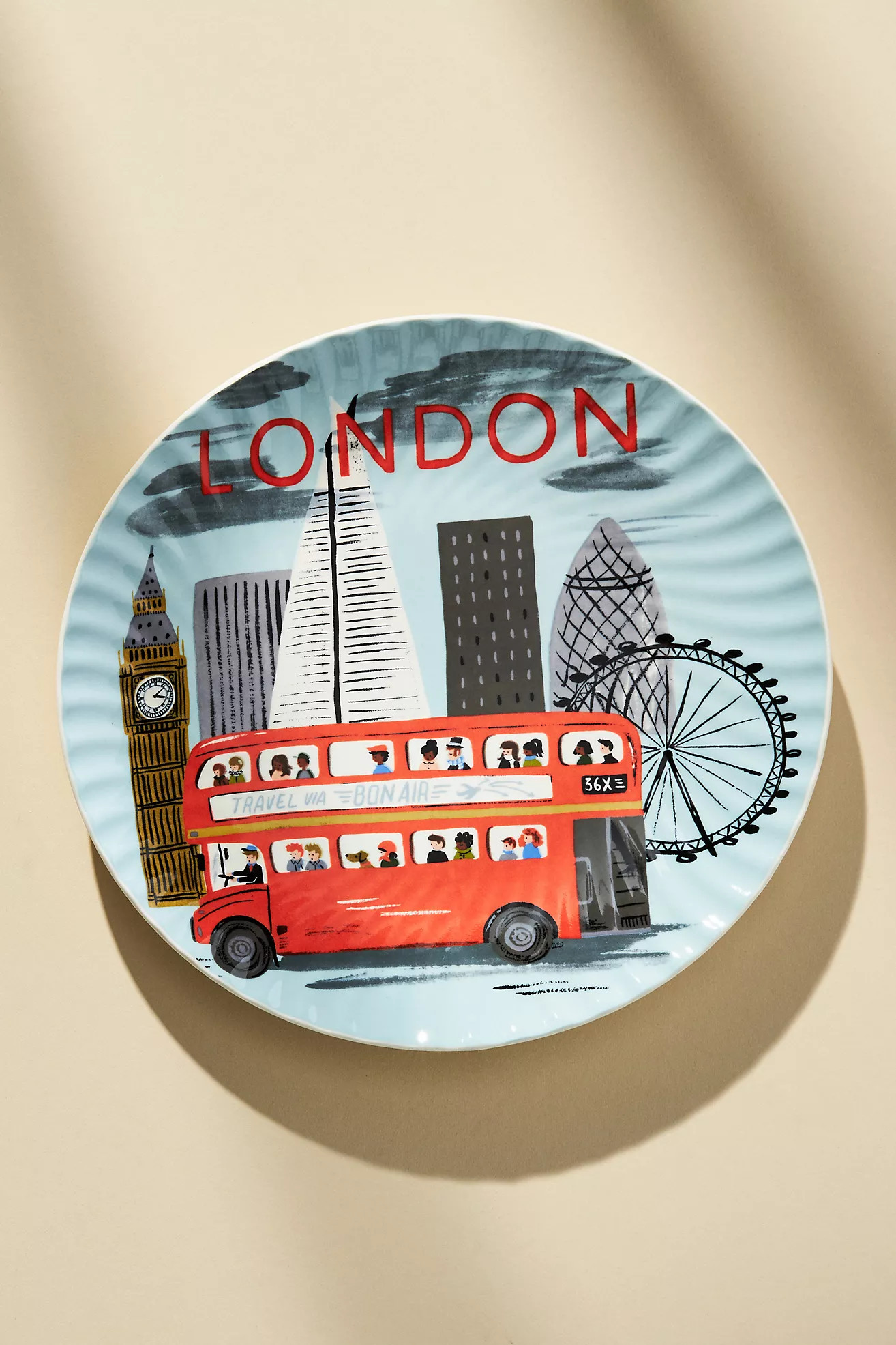 Rifle Paper Co. for Anthropologie Travel Plate | Anthropologie (US)