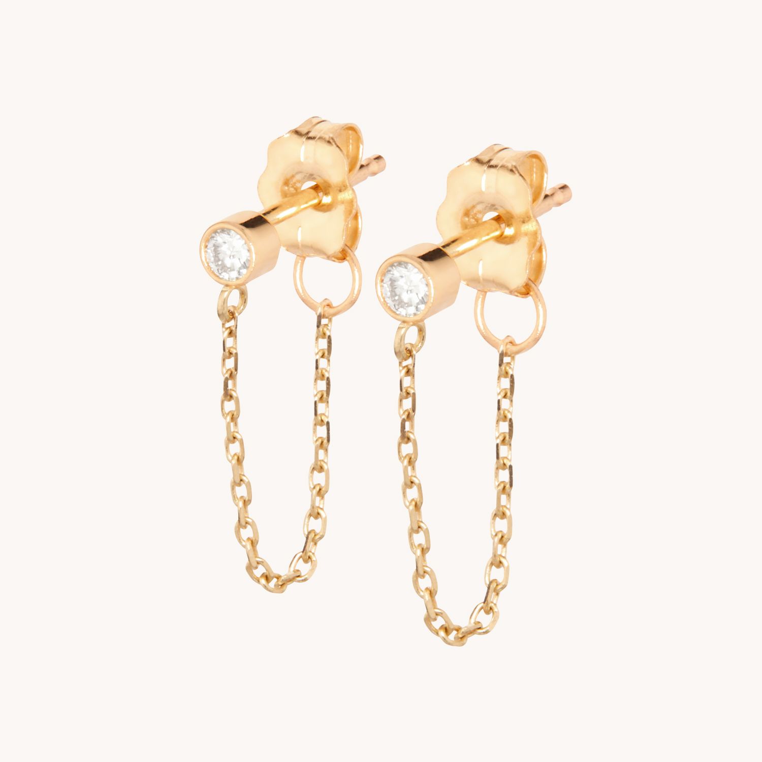 Chained to My Heart Earring, Petite (single) | Catbird