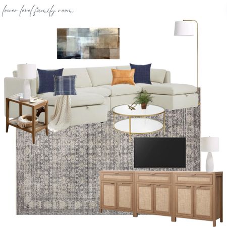 Part of my coastal spec home - this family room is chic, comfy and budget friendly!

#LTKhome #LTKsalealert #LTKfamily