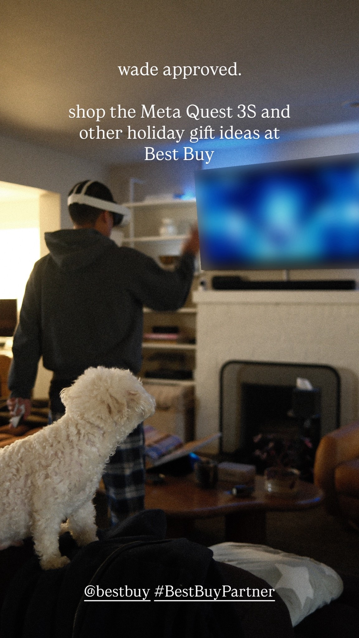 #BestBuyPartner Picked up the Meta Quest 3S and now we’re ready for a fun game night with friends this holiday season! @BestBuy 